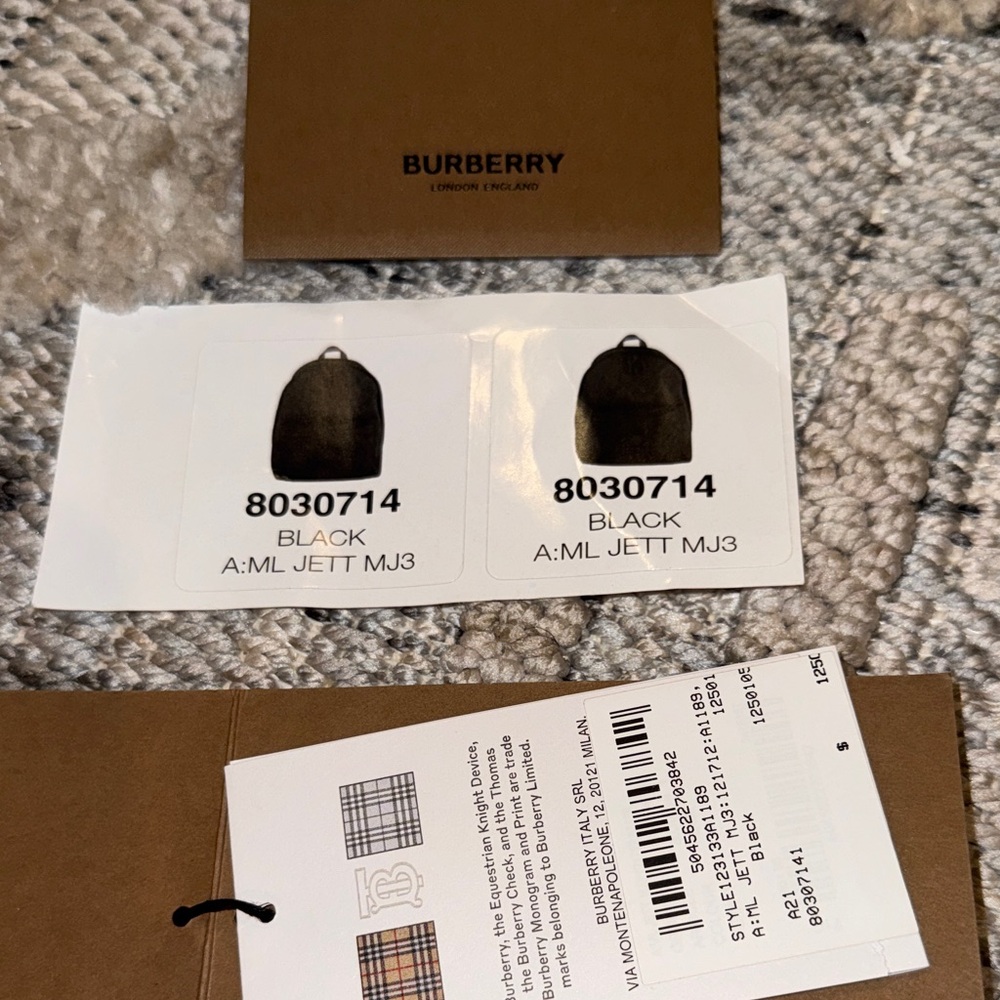 Burberry Monogram Backpack - Picture 9 of 11